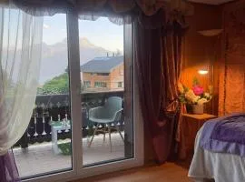 Chambre 2 avec vue sur Montagne chez nous