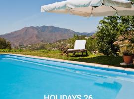 LUMINIAN Big Modern Villa with outstanding views sea & countryside, מלון במיחאס