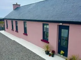 Peigs Pink Cottage Doolin with Coastal Views