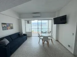 Loft con vista al mar, playa, wifi, súper ubicado