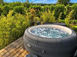 Gaia Wooden cottage & nature Relaxation à Chambley