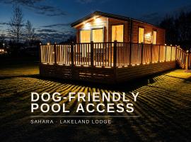 Swimming Pool, Dog Friendly, Sleeps 6, Brand New Lodge - The Sahara, hotel di Carnforth