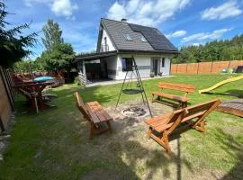 Mazury Dom Oskar nad jeziorem Sasek Wielki z jakuzzi