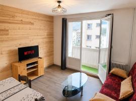 T2 Cosy Balcon & Parking 800m pistes Fibre & Netflix، فندق في بريانسو