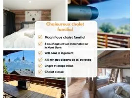 Chaleureux Chalet Familial - Vue époustouflante
