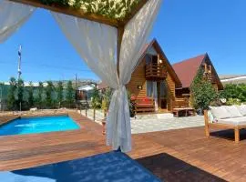 Berat Wooden Villas with Private Pool