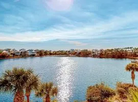Water-view condo with on-site pool hot tub beachfront access & sports courts