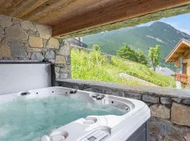 Chalet avec jacuzzi et sauna près de Saint Martin - FR-1-570-27