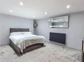 Converted basement room