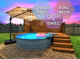 Near Kalahari, Cowboy Pool, Arcade, King Beds, Grill , Large Patio, Firepit
