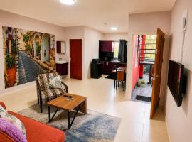 DOLFIJN STUDIOS Stylish 2BR Apartment Fast WiFi AC Near Center, Hotel in Paramaribo