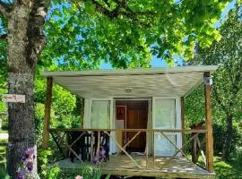 Mobil home, animaux acceptÃ©s - 4 pers. - API-1-52-2945