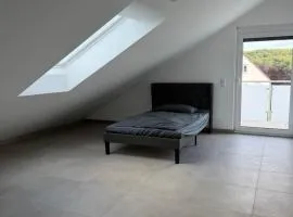 4-Zimmer-Wohnung mit Balkon, Fernblick, Parkplatz, WLAN, Einbauküche, Bad & Gäste-WC