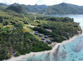 Parea में, होटल Parea Lodge Huahine Bungalow 3#Ava'e