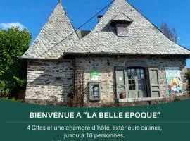 La Belle Epoque Sansac de Marmiesse - 4 Gites de 2 à 6 personnes - Petit Dej - 15 minutes d'Aurillac - Cantal