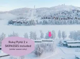 Talviranta - Lakefront Cottage - Ruka-Pyhä 2x SKIPASSES included - Free Skibus doorstep