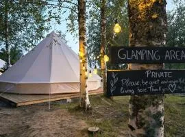 Glamping by the sea