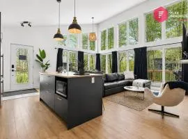 L'Azur de Portneuf - Chalet lumineux avec spa et véranda à Pont-Rouge - Resort près de Québec