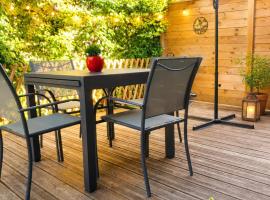 Au Doubs lac, Cosy 4 pers Terrasse ,Ski et Nature, hotel a Malbuisson