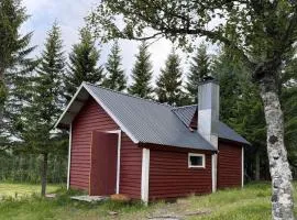 Rustic Cabin in Nature Outhouse & Wood Stove