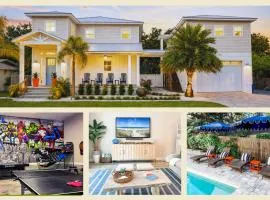 Luxury Beach Home - Sauna Pool Spa Games Cart