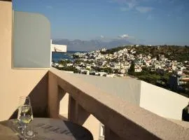 Mirabello Studio with Panoramic Sea View - Elounda