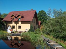 Spacious holiday home in Przesieka with sauna – willa w Przesiece