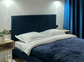 minimalistic blue apartments рядом Aport Mall East