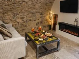 Gîte romantique en pierre voûtée