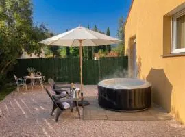 New flat, Private hot tub, garden, AC near Argelès beaches