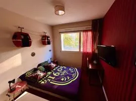 Studio lumineux et climatisé avec parking gratuit - Tramway devant la résidence