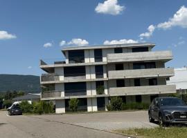 Luxury Penthouse-Apartment mit Rooftop-Terrasse, hotel v destinácii Dulliken