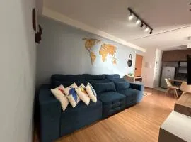 403! Lindo apartamento pé na areia!