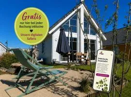 Skandi Design Ferienhaus mit Hafenblick & Beach