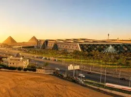 Grand Egyptian Museum & Khufu Pyramids View