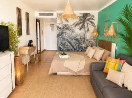 Couleur Caraïbes-TI EVASION appartement dan un village club 3 étoiles vue mer