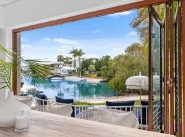 Quintessential Noosa Waterfront Home Heated Pool