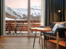 Amber Ski-in/out Hotel & Spa, hótel í Saas-Fee