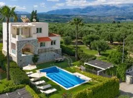 Sea view villa Stelios with Private pool Near the beach