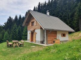 Arnika Hütte - un'immersione nelle montagne della foresta millenaria, hotell i Ugovizza