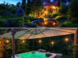 Domek Leśny Cud koło Supraśla - Cisza Spokój i Jacuzzi, hotel em Studzianki
