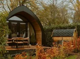 luxury cottage with sauna