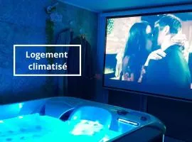 Lux, chambre spa privatif Valenciennes