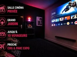 CinéCasa Garden 10 people CDG & Parc des Expositions ASTERIX