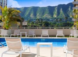 Aloha Hawaii, Waikiki Condo with Great Mountain Views & Free Parking!, hotel di Honolulu