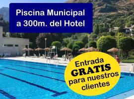 Hotel Tharsis, hotel a Cazorla