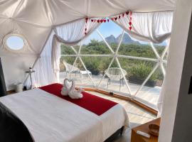 Romantic Dome & French Cuisine、Jantetelcoのホテル