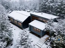 Refugio PIREN, Corralco, Hot Tub y nieve