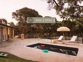Hilarys Hideout with heated pool