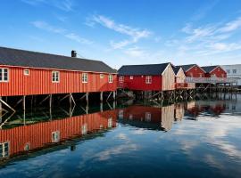 Fishermans cabin in Lofoten, Stamsund, hotel in Stamsund